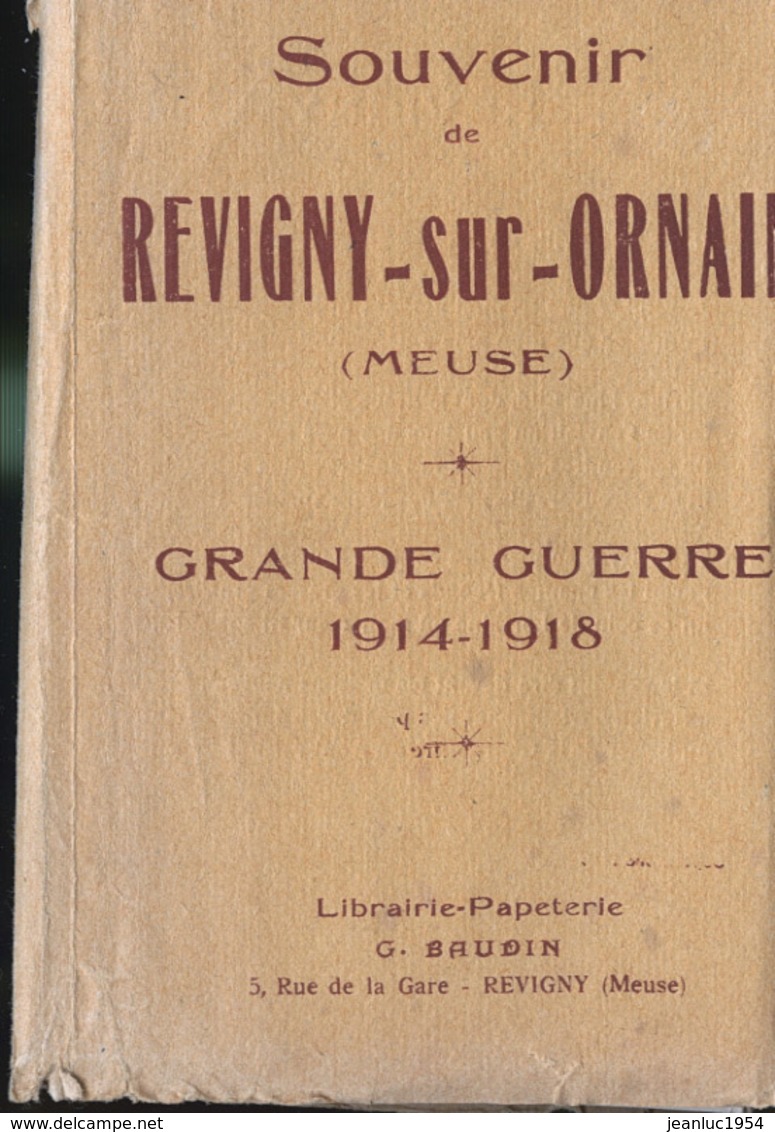 REVIGNY SUR ORNAIN CARNET DE 12 CARTE - Revigny Sur Ornain