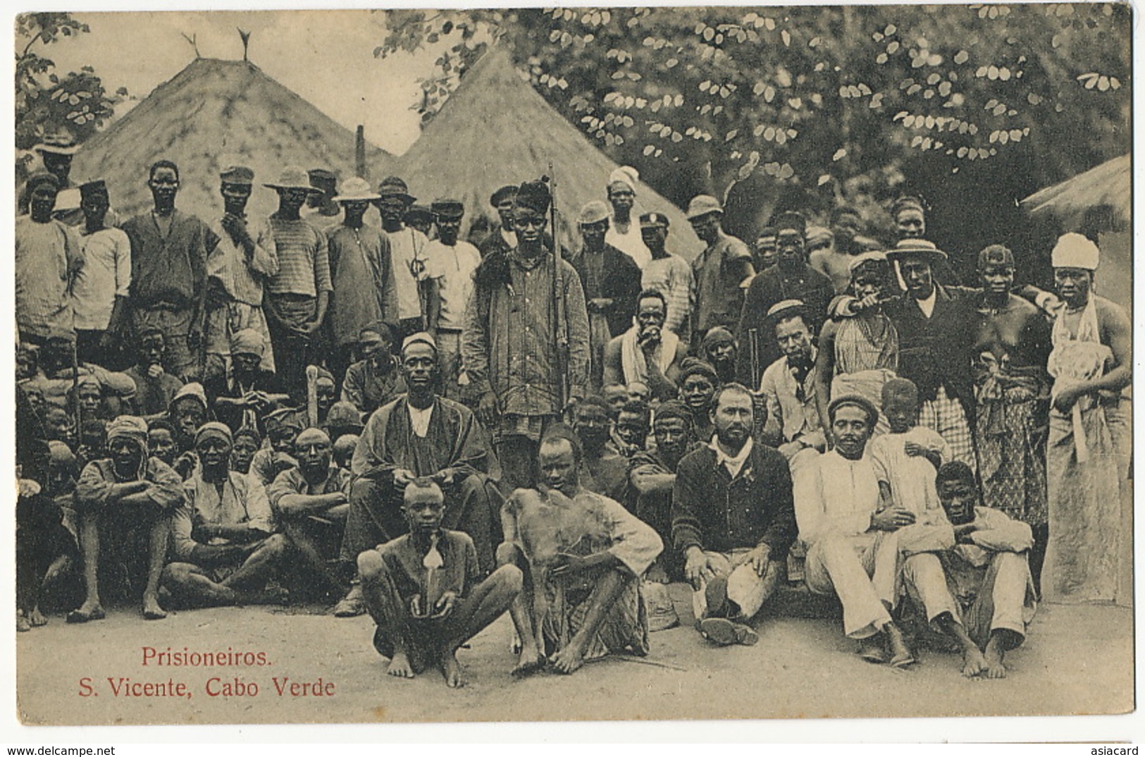 S. Vicente Cabo Verde Prisioneiros  Prisoners - Kaapverdische Eilanden