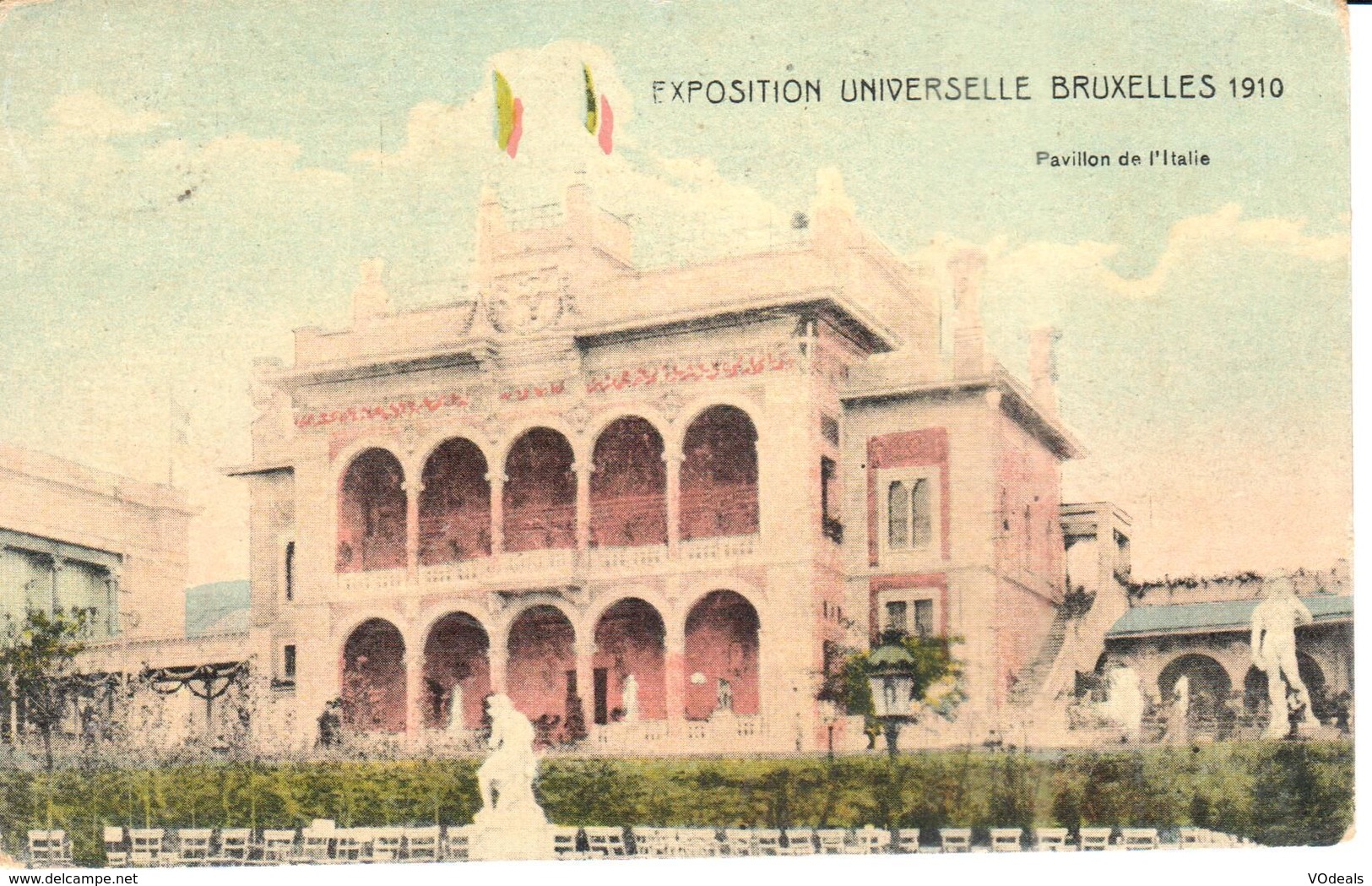 Bruxelles - CPA - Brussel - Exposition 1910 - Pavillon De L'Italie - Expositions Universelles