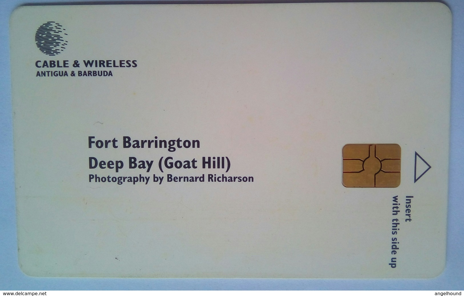 Fort Barrington Chip Card EC$20 - Antigua U. Barbuda