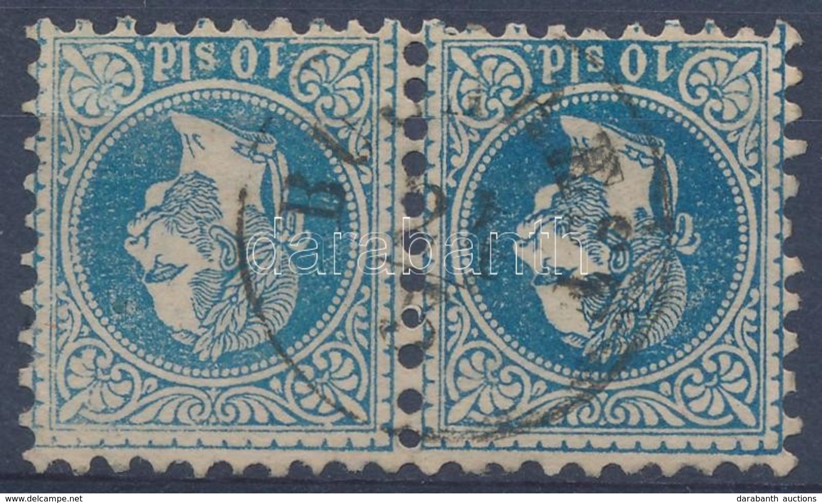 O Magyar Posta Romániában 1867 10 Sld Pár (párok Rendkívül Ritkák) ,,BU(KA)REST' (66.000+++) - Other & Unclassified