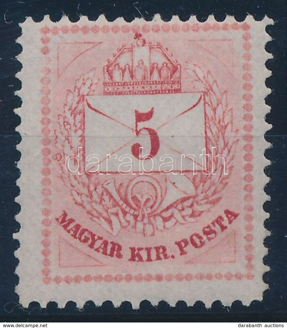 * 1874 5kr I. Tip. Rendkívül Ritka, Friss Darab R! (65.000) - Altri & Non Classificati