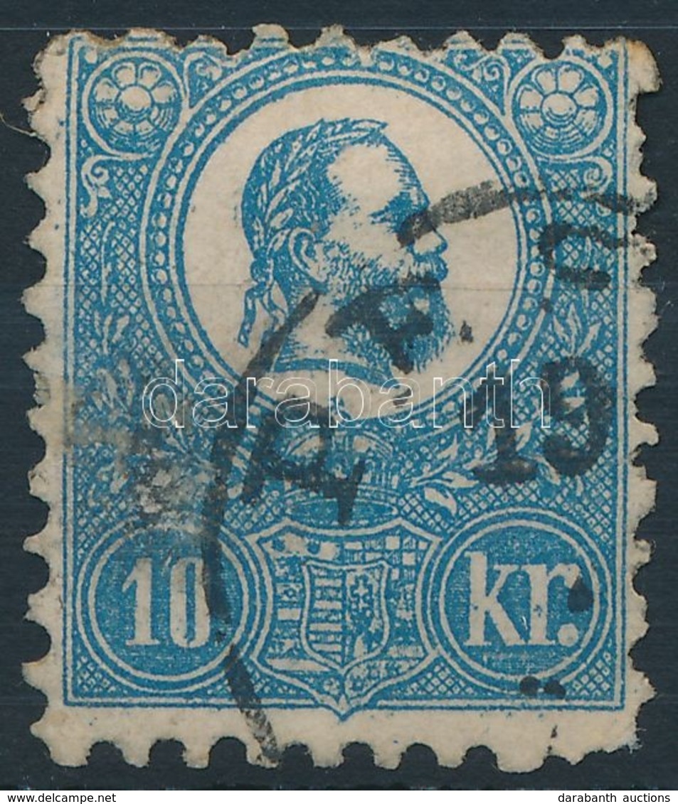 O 1871 K?nyomat 10kr (26.500) (rövid Sarok Fog/ Short Corner Perfs.) - Sonstige & Ohne Zuordnung