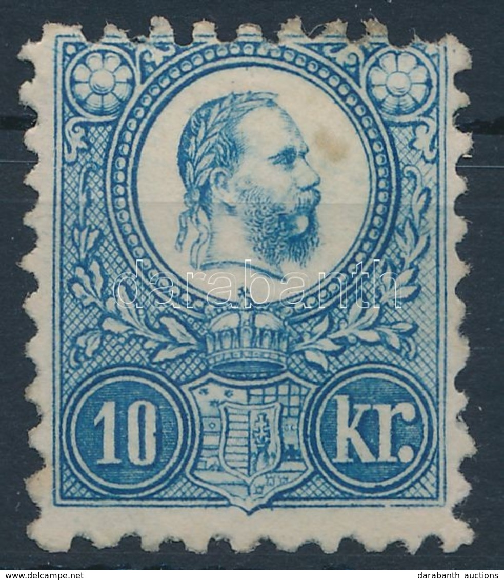 (*) 1871 Réznyomat 10kr, Certificate: Barabássy (foltos / Stain) - Sonstige & Ohne Zuordnung