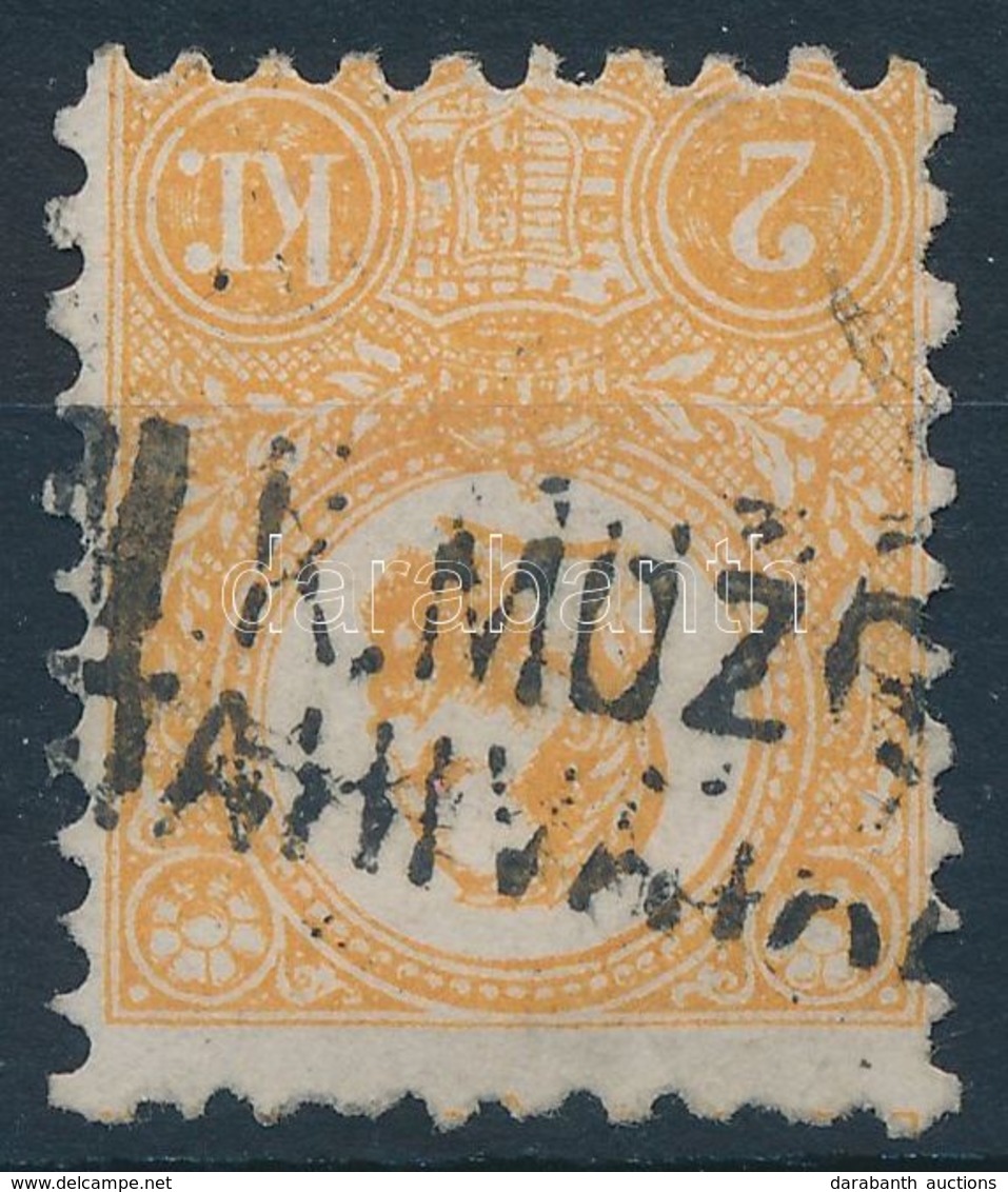 O 1871 K?nyomat 2kr Szép állapotban, Szignóval 'M.K. MOZG(Ó) / (POS)TAHIVATAL' - Sonstige & Ohne Zuordnung