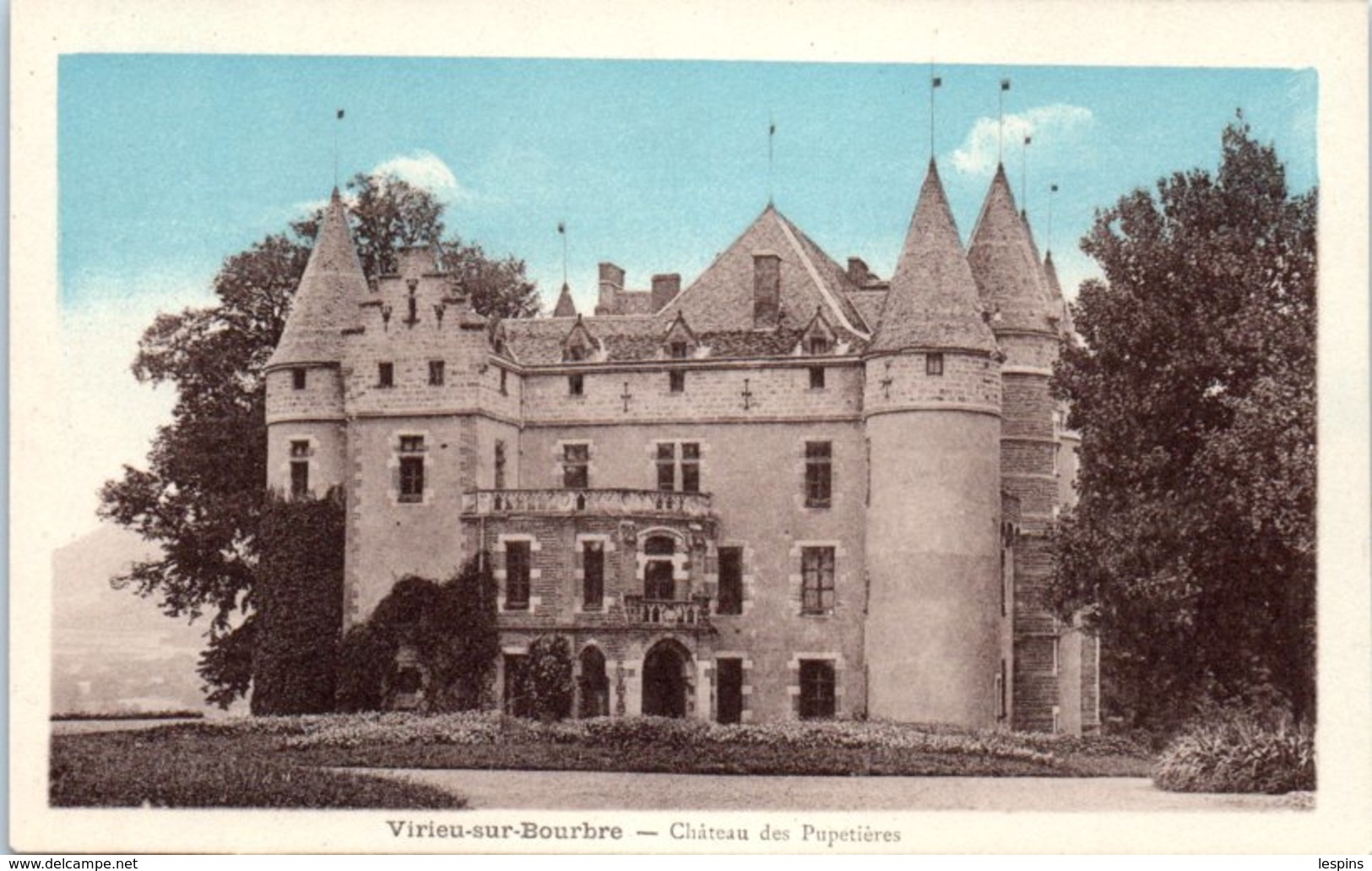 38 - VIRIEU Sur BOURBRE -- Château Des Pupetières - Virieu