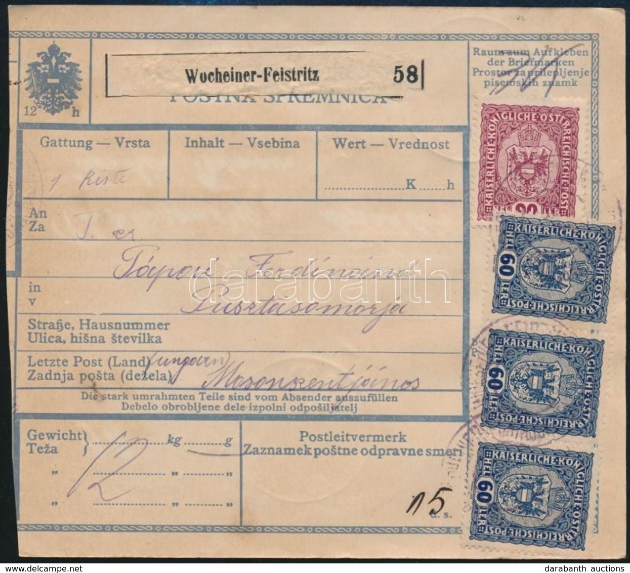 Ausztria 1918 - Altri & Non Classificati