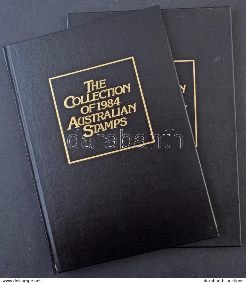 ** Ausztrália és Az Antarktiszi Terület 1984 Bélyeg évkönyv Tokkal, A Bélyegek Külön Berakólapokon Vannak - Sonstige & Ohne Zuordnung