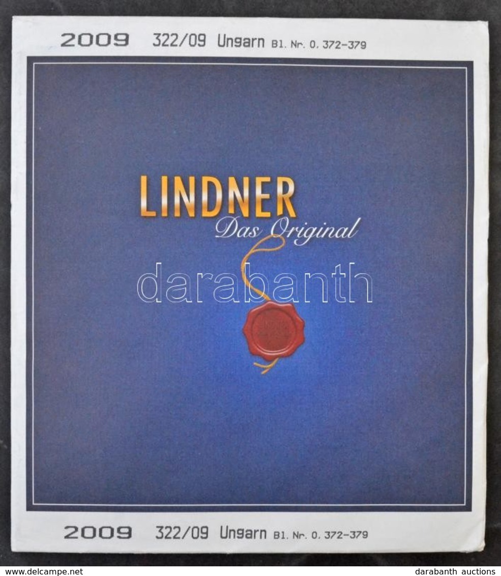 Lindner Magyarország 2009 Albumpótlás 372-379 - Sonstige & Ohne Zuordnung