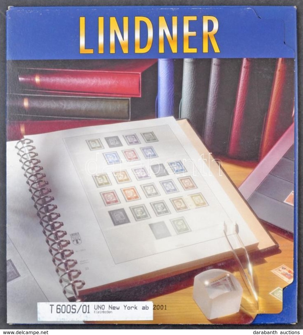 Lindner ENSZ New York Zászlók 2001-2007  Falcmentes El?nyomott Albumlapok - Other & Unclassified