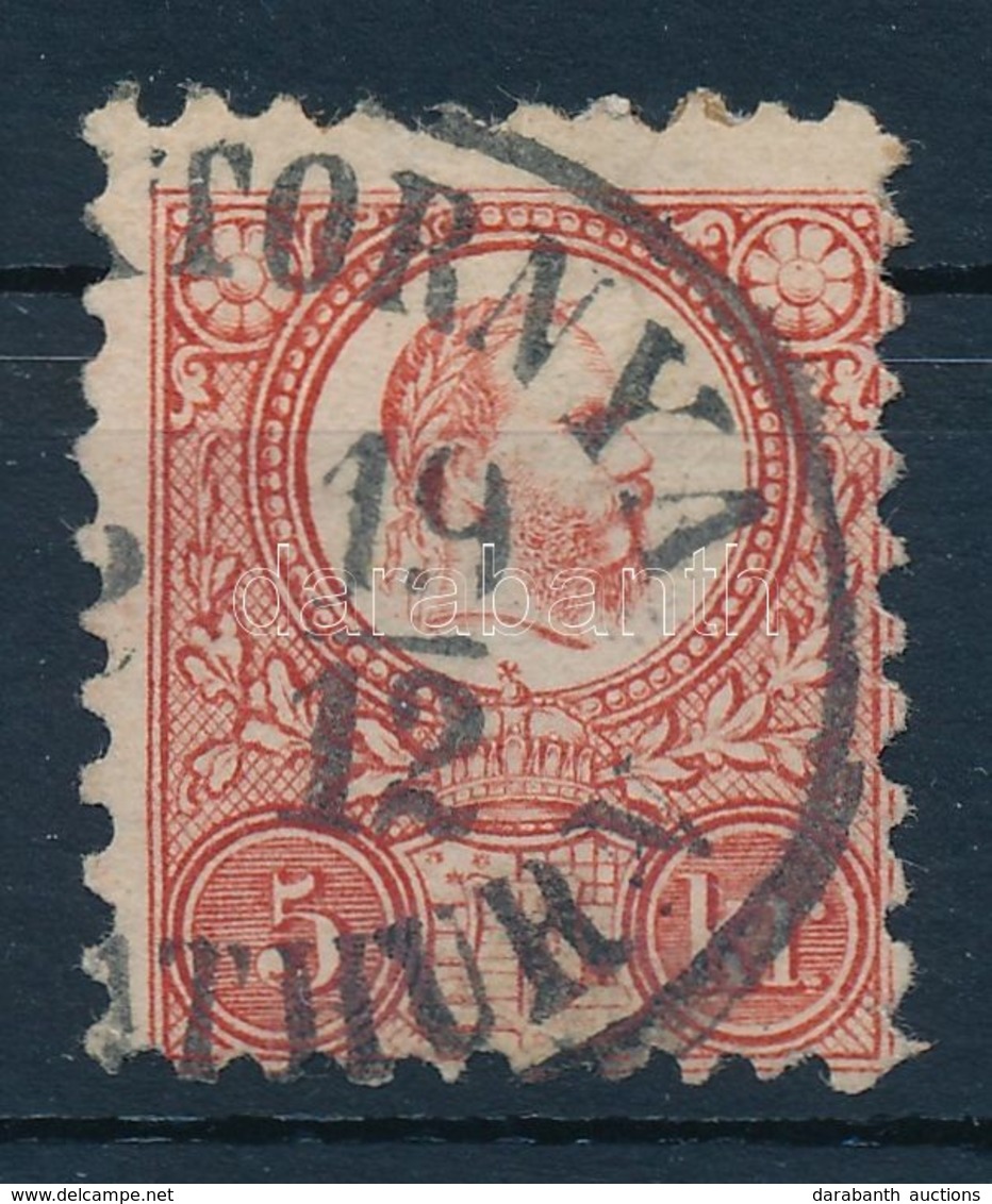 O 1871 Réznyomat 5kr '(CSÁK)TORNYA / (CSAKA)THURN' (Gudlin 250 P) - Other & Unclassified