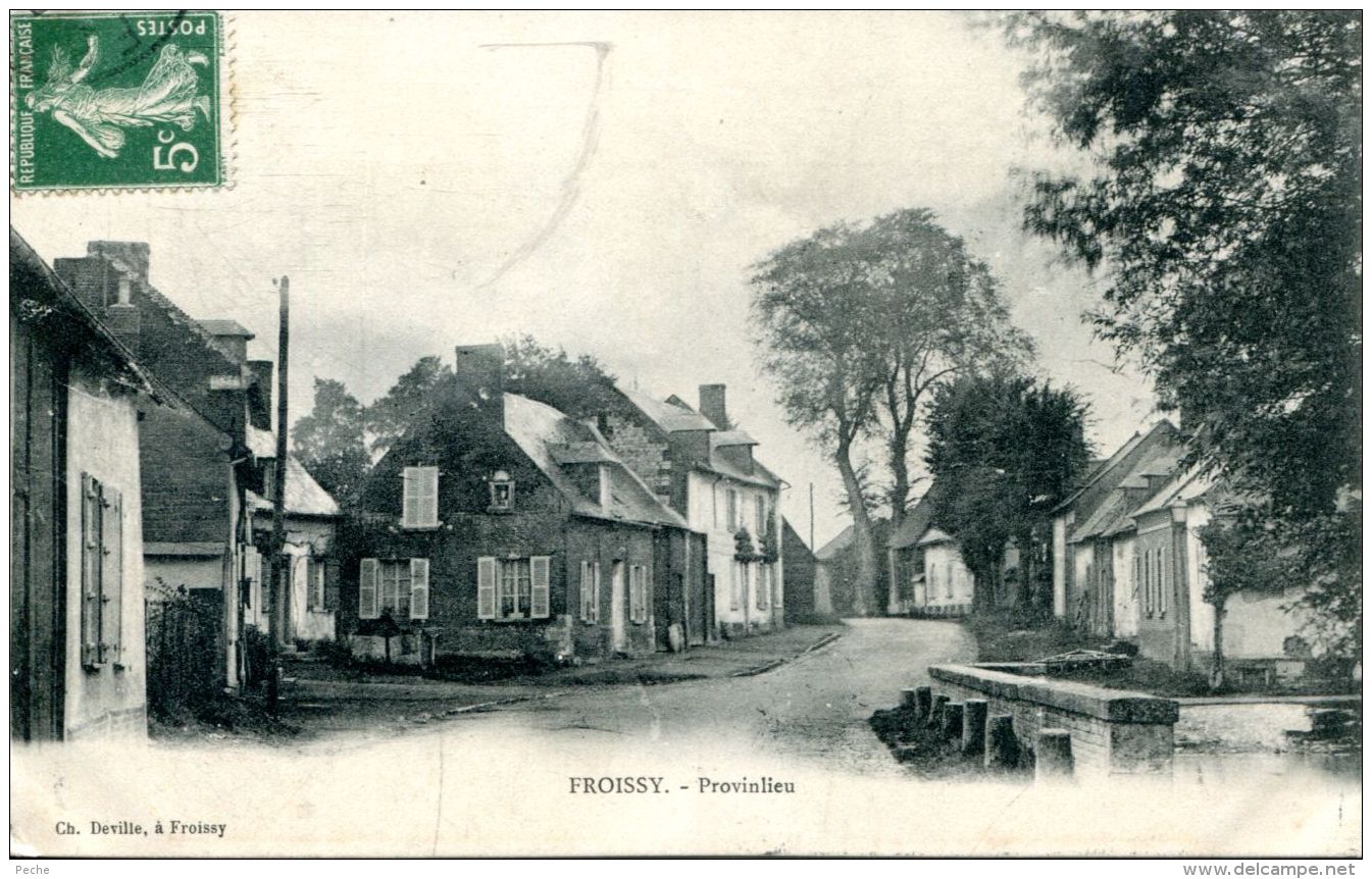N°61430 -cpa Froissy -Provinlieu- - Froissy