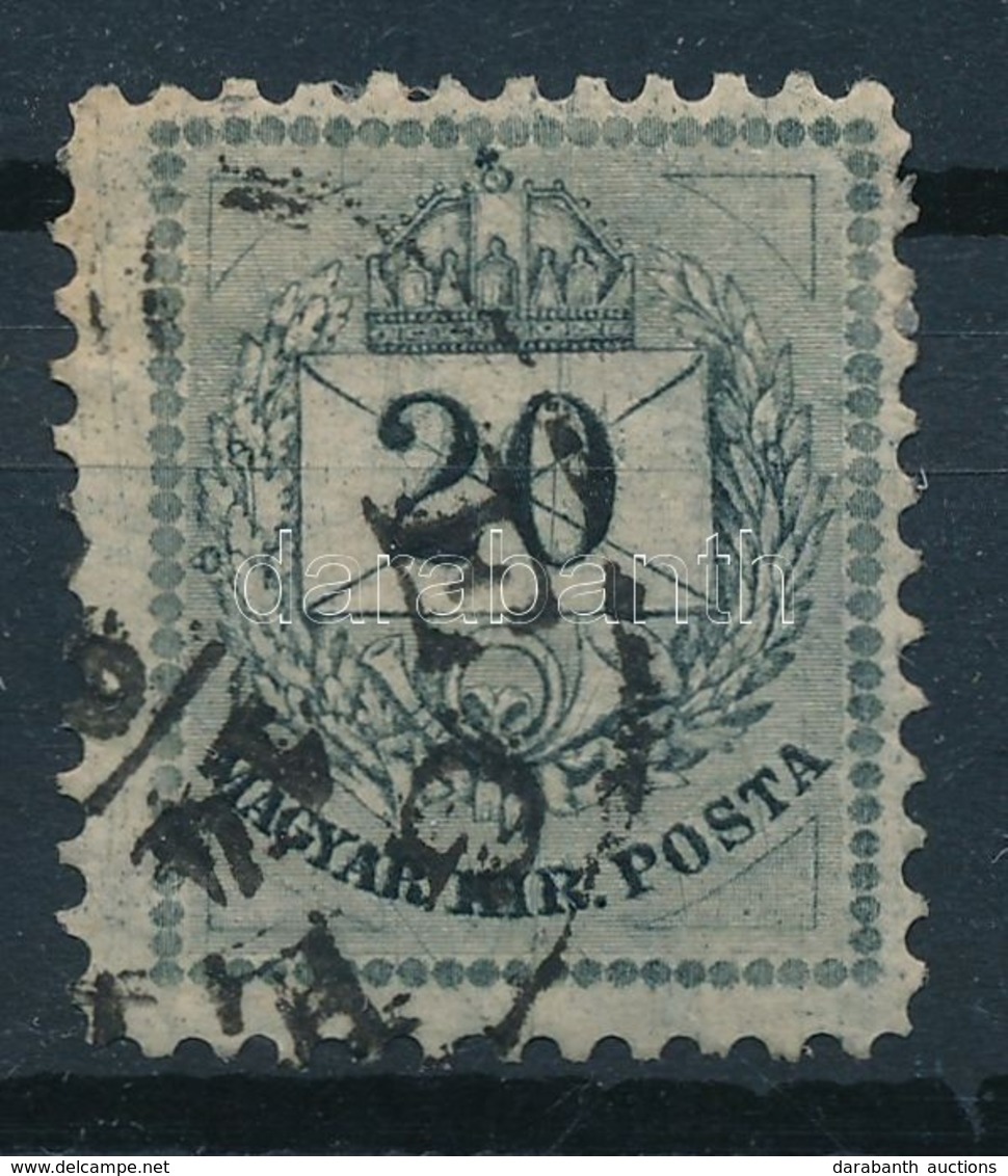 O 1881 20kr Karcok - Altri & Non Classificati