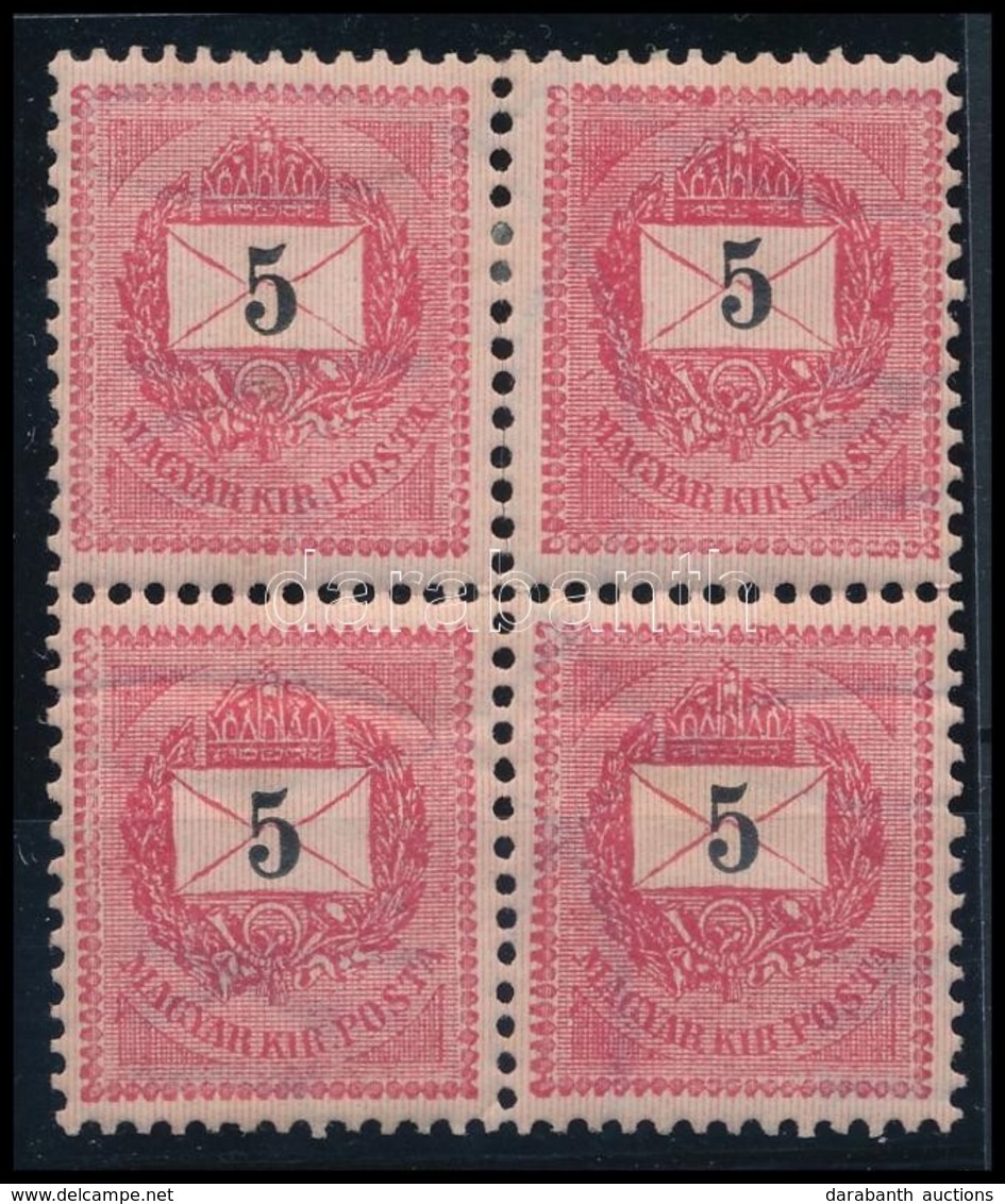 ** * 1889 5kr Négyestömb - Sonstige & Ohne Zuordnung