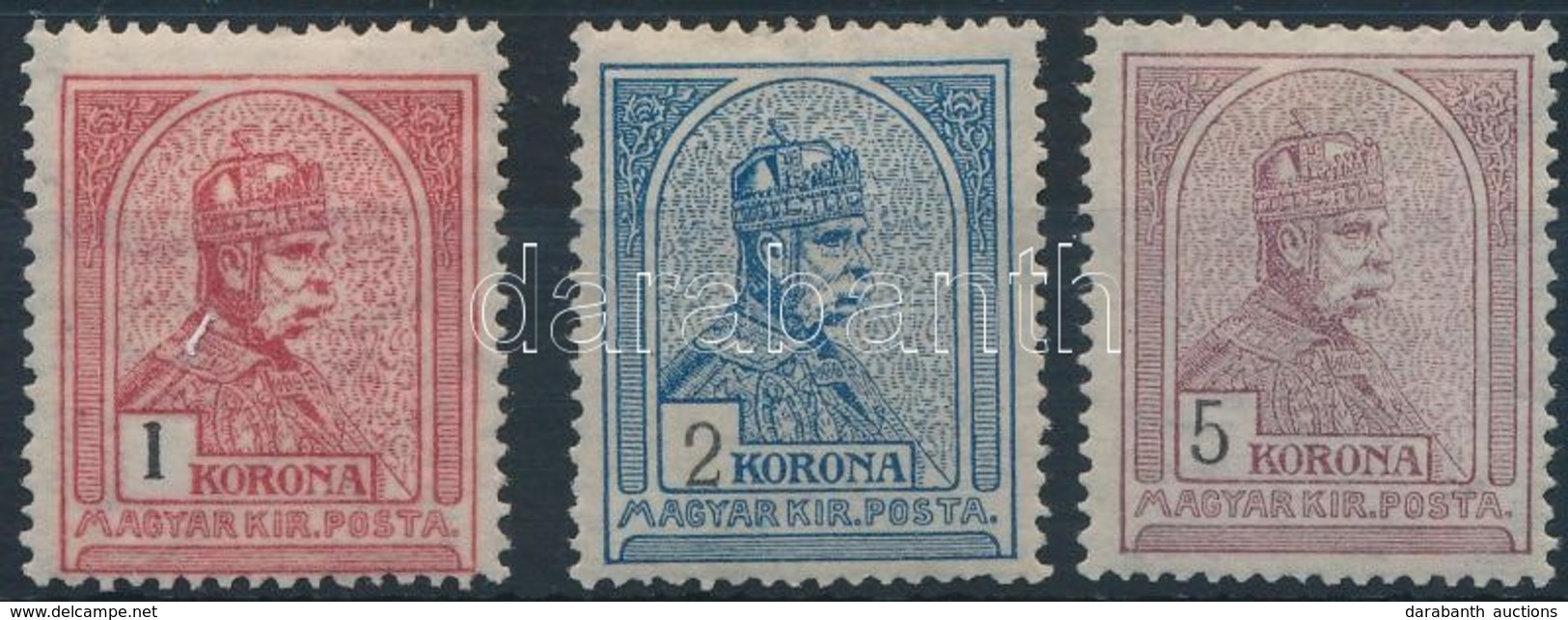 * 1913 Turul 1K, 2K, 5K (6.200) - Sonstige & Ohne Zuordnung