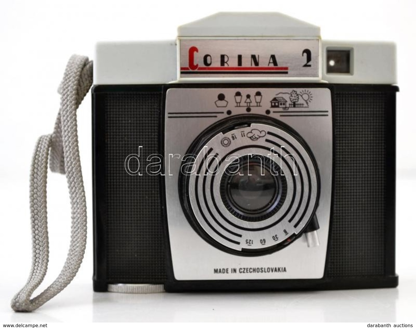 Corina 2 Fényképez?gép, 6x6 és 4.5x6 Cm Formátumú Felvételekhez, Vakuizzó Nélkül, M?anyag Tokkal - Fotoapparate