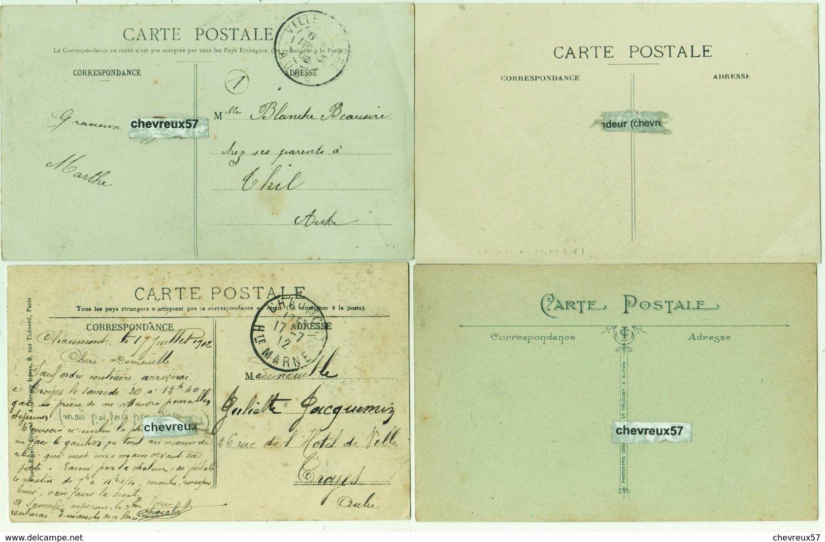 LOT 3 - VILLES ET VILLAGES DE FRANCE - 30 CPA - Diverses Régions