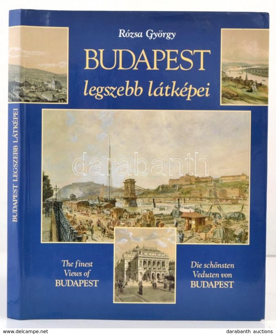 Rózsa György: Budapest Legszebb Látképei. Bp., HG &Társa. Kiadói Kartonált Kötés, Papír Véd?borítóval, Jó állapotban. - Ohne Zuordnung