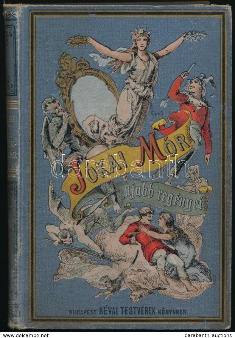 Jókai Mór: A Lélekidomár. I. Kötet. Bp., 1888, Révai. Kiadói Aranyozott, Festett, Illusztrált Egészvászon-kötés, Gotterm - Ohne Zuordnung