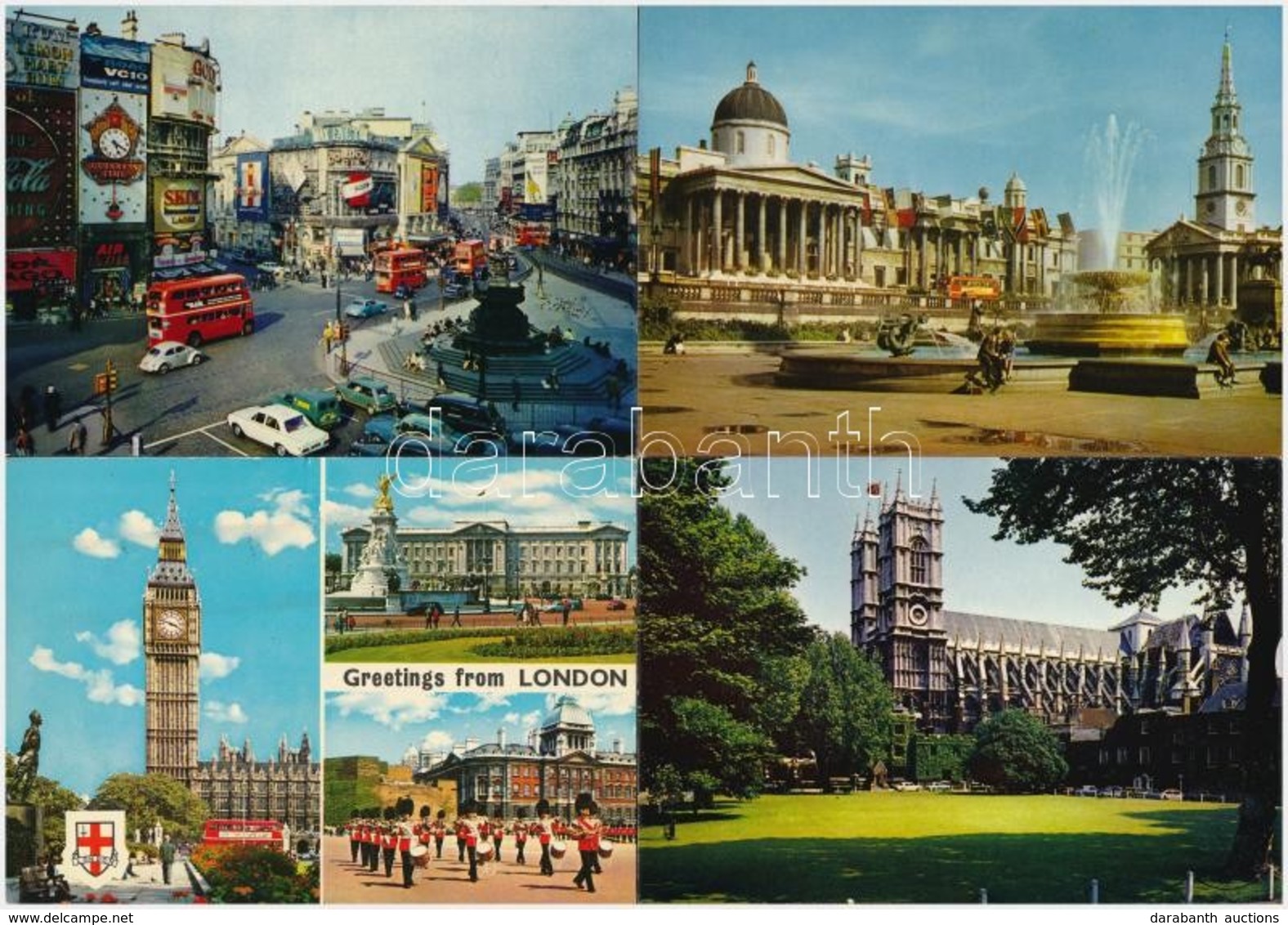 ** * 55 Db Modern Angol Városképes Lap / 55 Modern British Town-view Postcards - Ohne Zuordnung