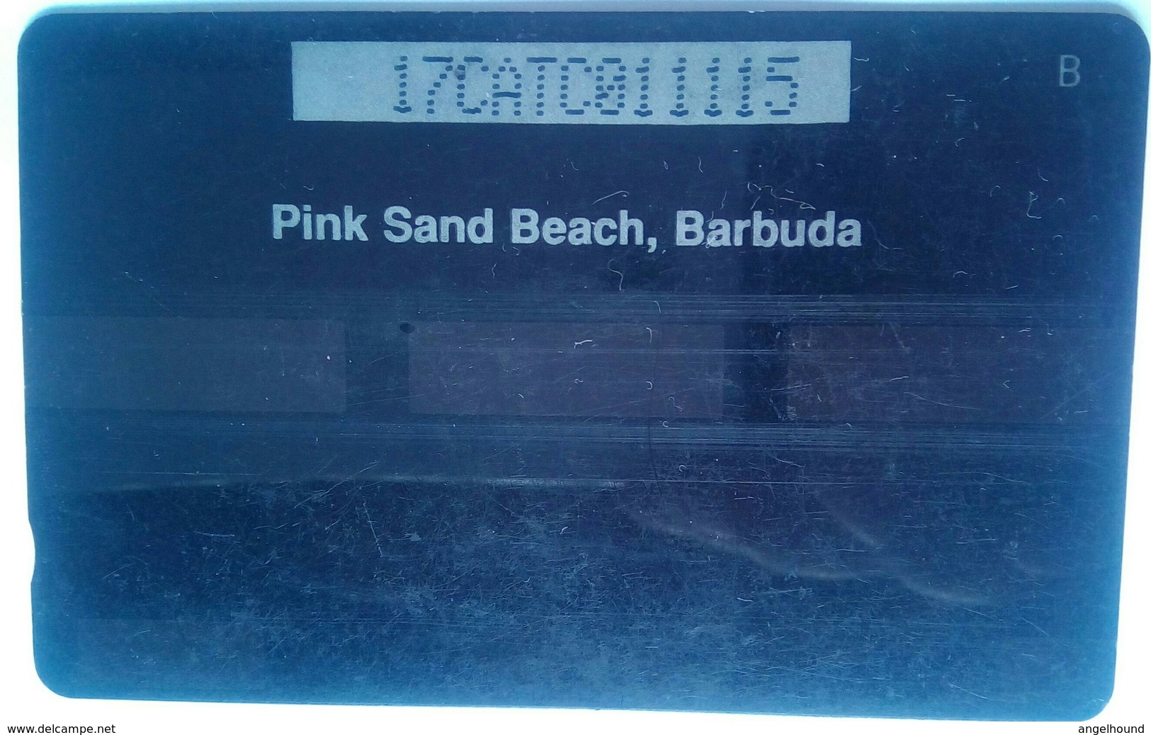 17CATC Pink Sand Beach EC$20 - Antigua E Barbuda