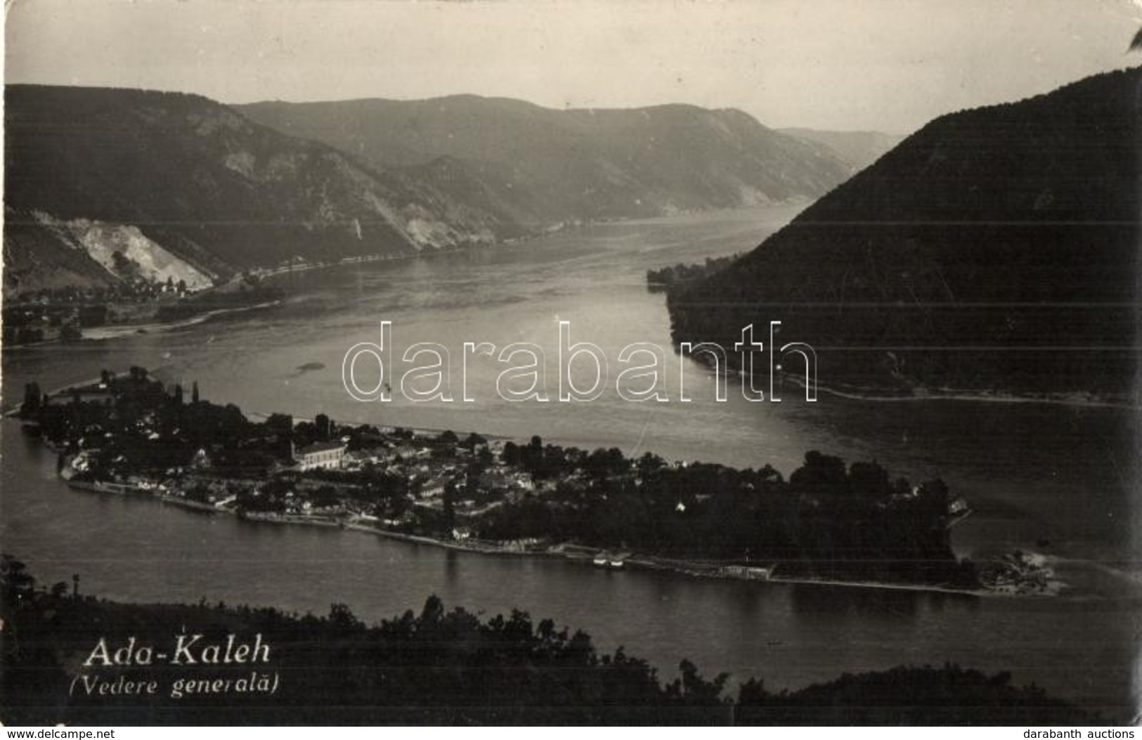 * Ada Kaleh - 2 Db Régi Képeslap / 2 Pre-1945 Postcards - Ohne Zuordnung