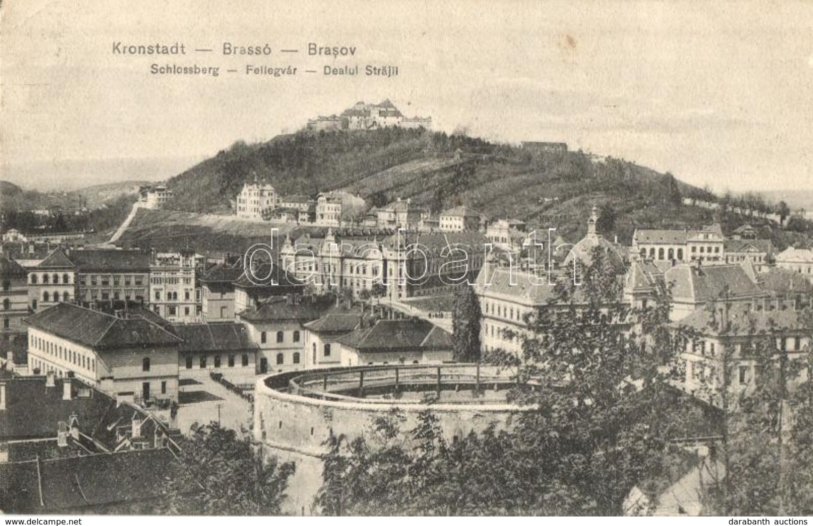 T2/T3 Brassó, Kronstadt, Brasov; Schlossberg / Fellegvár / Dealul Strajii / Castle Hill (EK) - Non Classificati