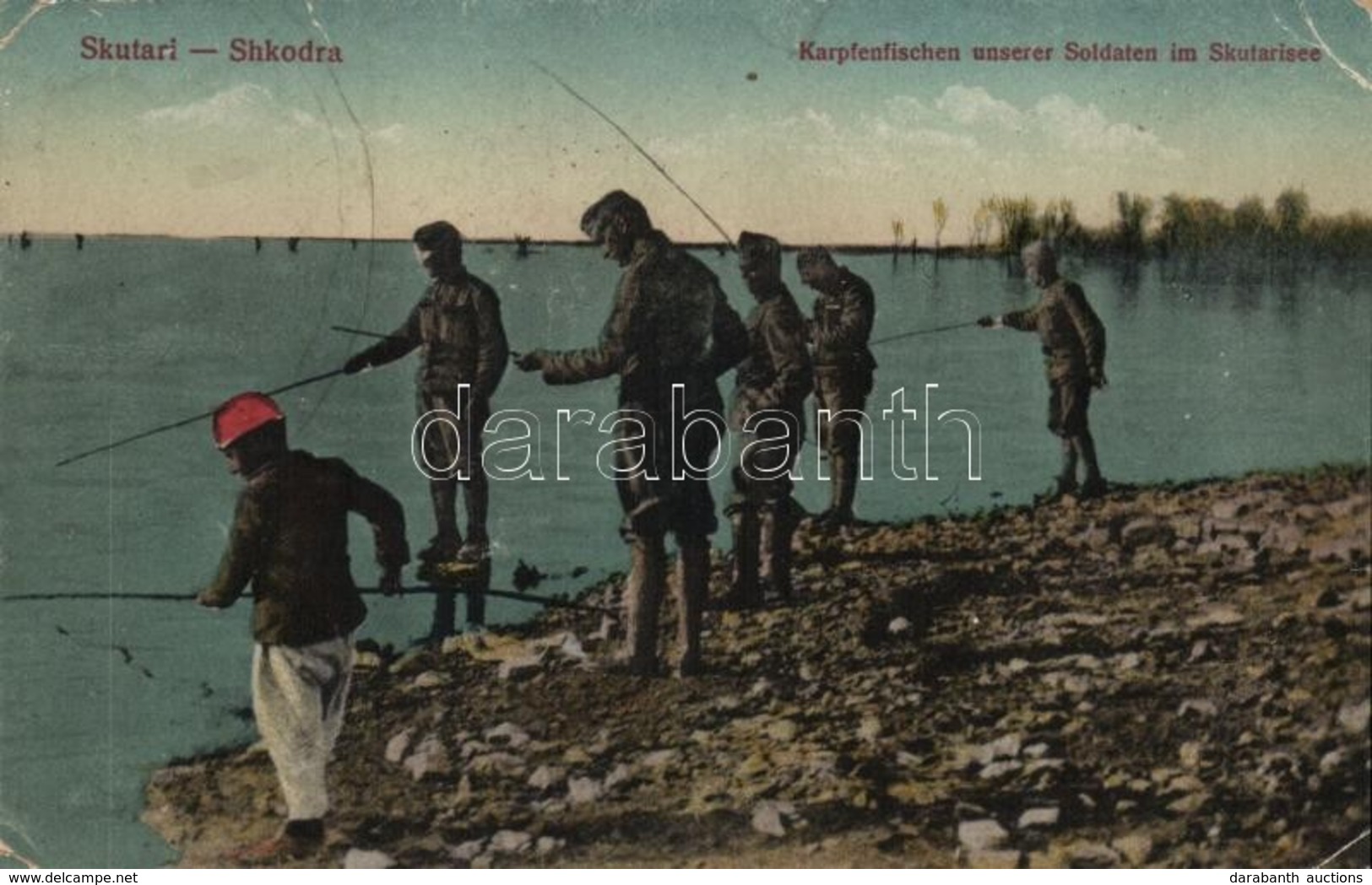 * T3 Shkodër WWI Soldiers, Fishing (EK) - Ohne Zuordnung