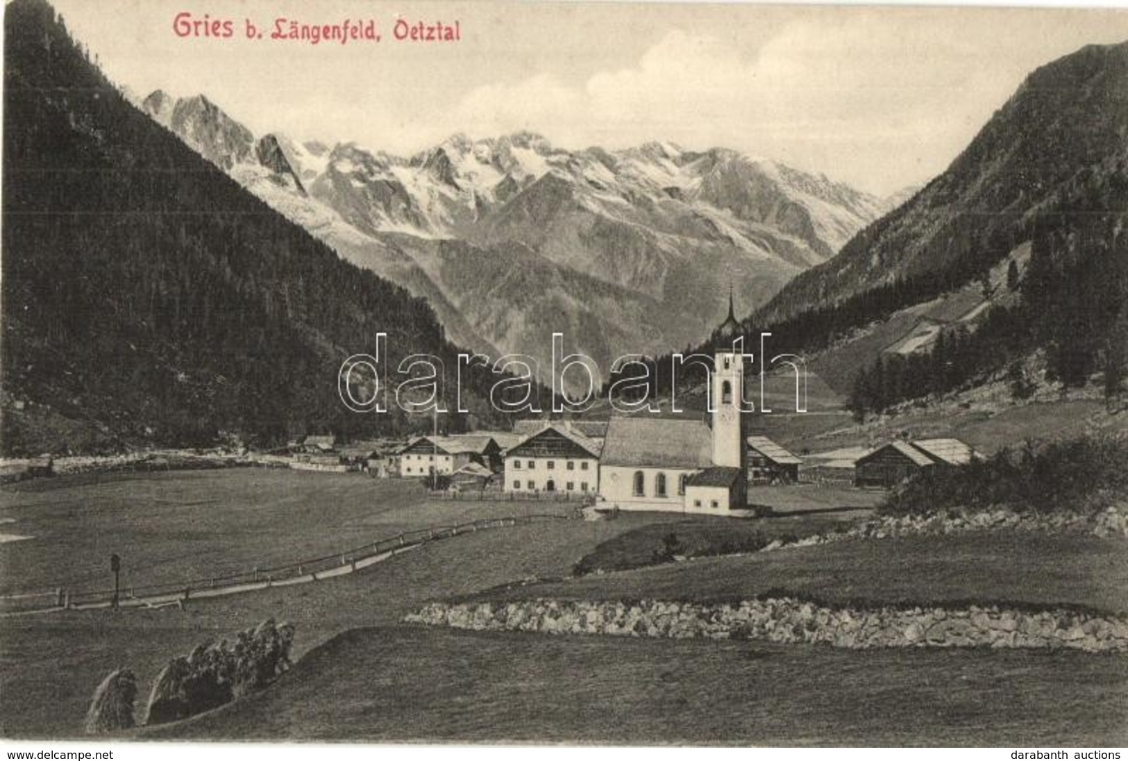 ** T1 Gries B. Längenfeld (Tirol), Oetztal - Ohne Zuordnung