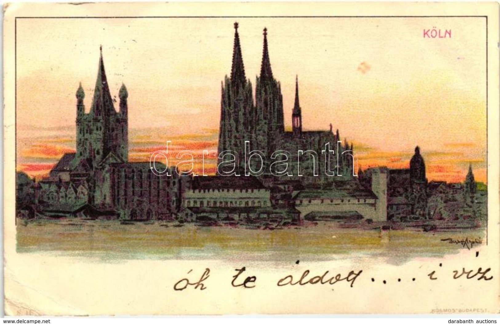 T3 1899 Köln, Cologne; Kosmos S 11. Litho S: Basch Árpád (EB) - Ohne Zuordnung