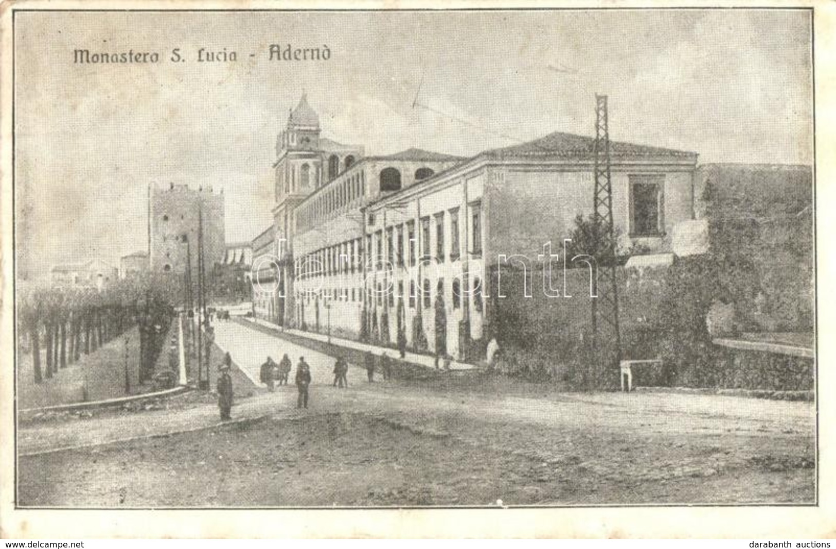 T2 Adrano, Monastero Di Santa Lucia / Monastery + Reparto Prigionieri Di Guerra - Ohne Zuordnung