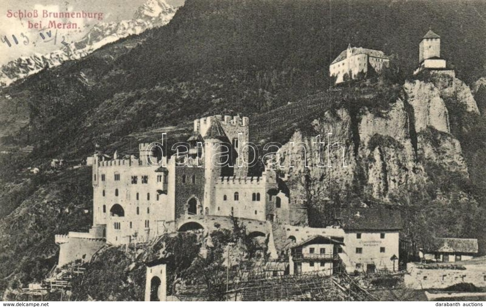 T2 Merano, Meran (Südtirol); Schloss Brunnenburg, Wirtschaft / Castel Fontana - Ohne Zuordnung