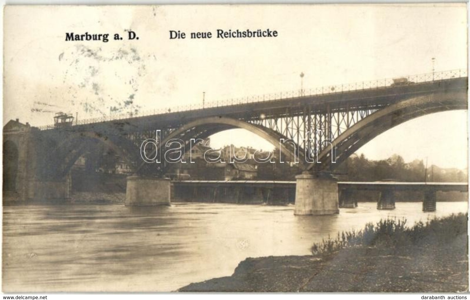 T2/T3 Maribor, Marburg A. D.; Die Neue Reichsbrücke / Bridge (EB) - Ohne Zuordnung