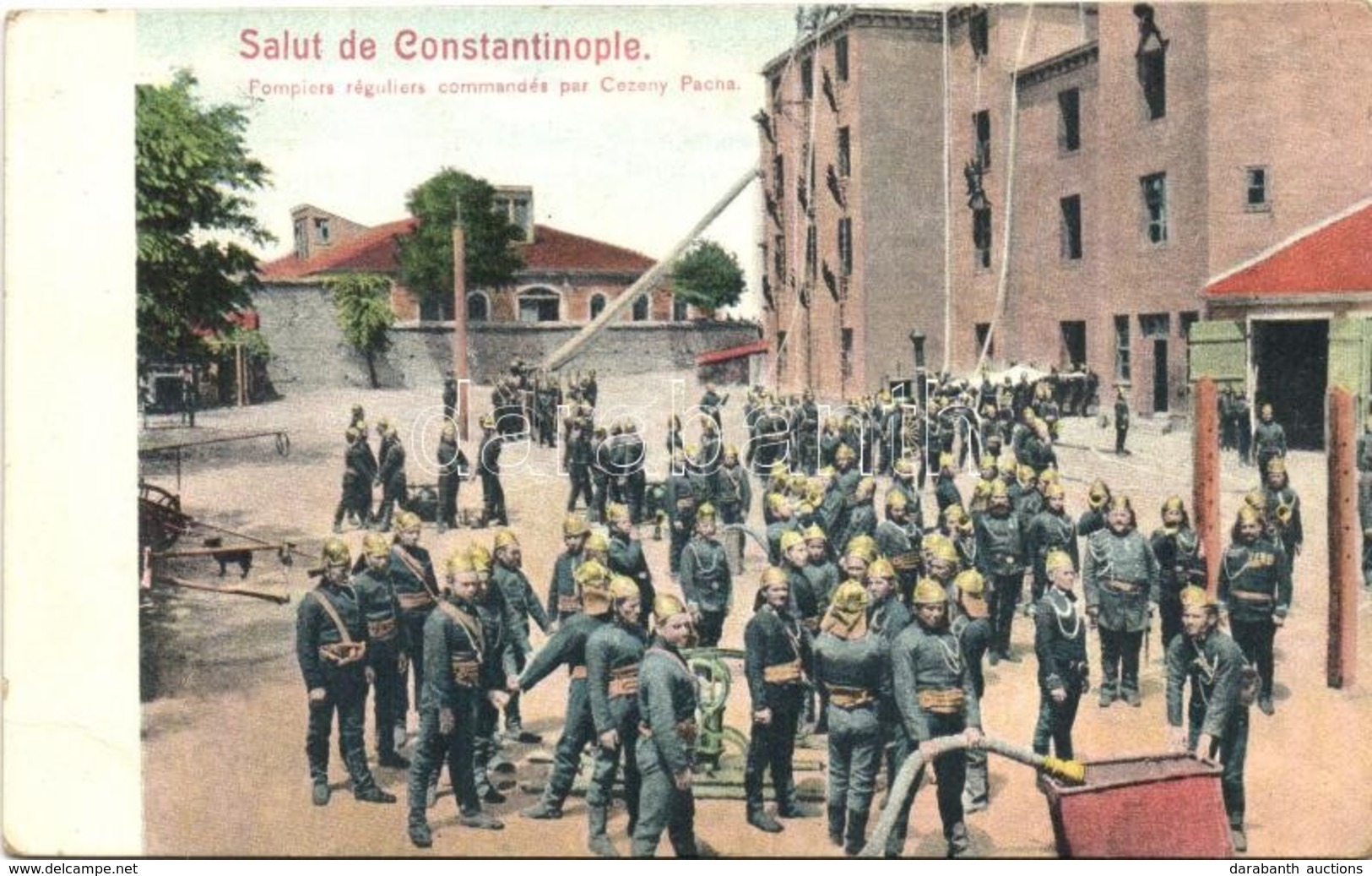 ** T2/T3 Constantinople, Pompiers Réguliers Commandes Par Cezeny Pacha (Ödön Széchenyi's Firefighters Brigade) / Széchen - Ohne Zuordnung