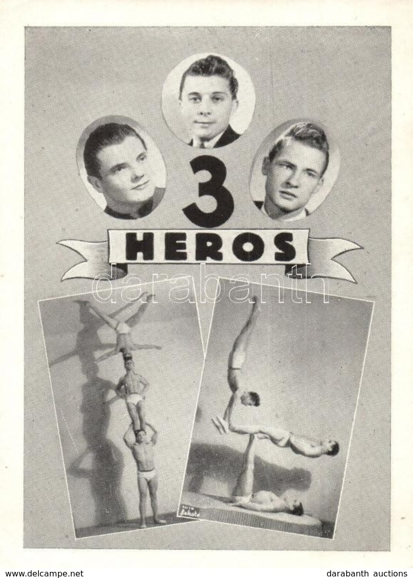 ** T2/T3 3 Heros / Circus Acrobats  (EK) - Ohne Zuordnung