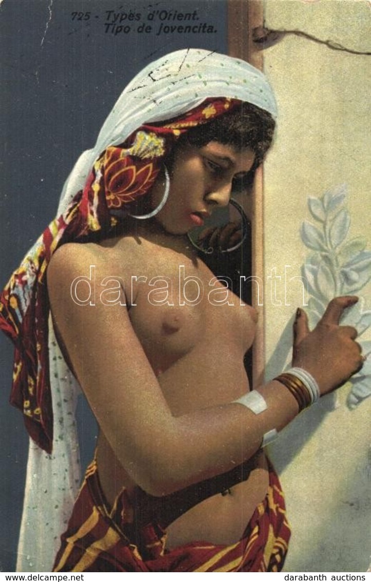 ** T2 Types D'Orient / Tipo De Jovencita / Middle Eastern Beauty, Erotic Folklore. Lehner & Landrock - Ohne Zuordnung