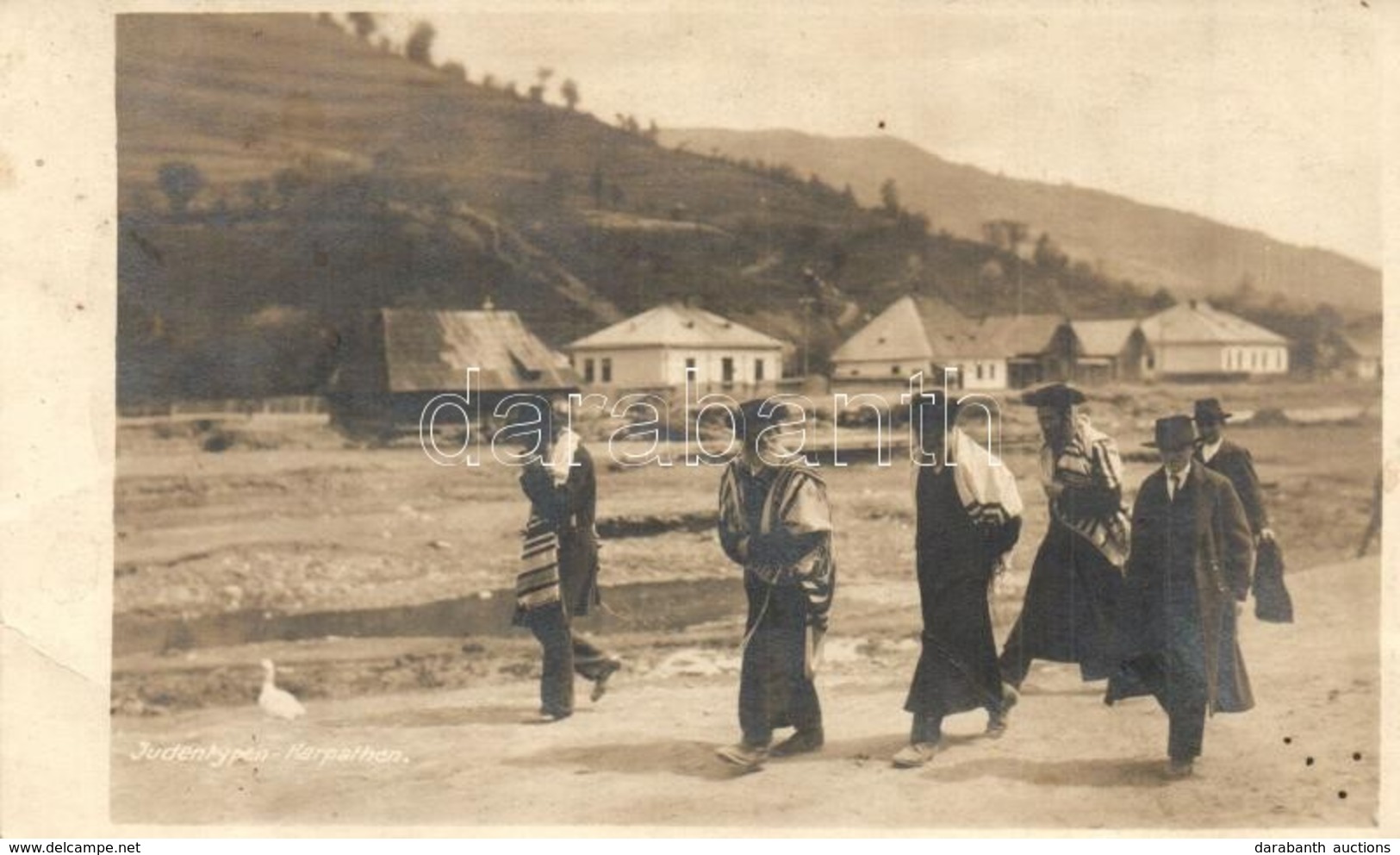 * T3 Judentypen - Karpathen / Jewish Men From The Carpathians. Judaica (fa) - Ohne Zuordnung