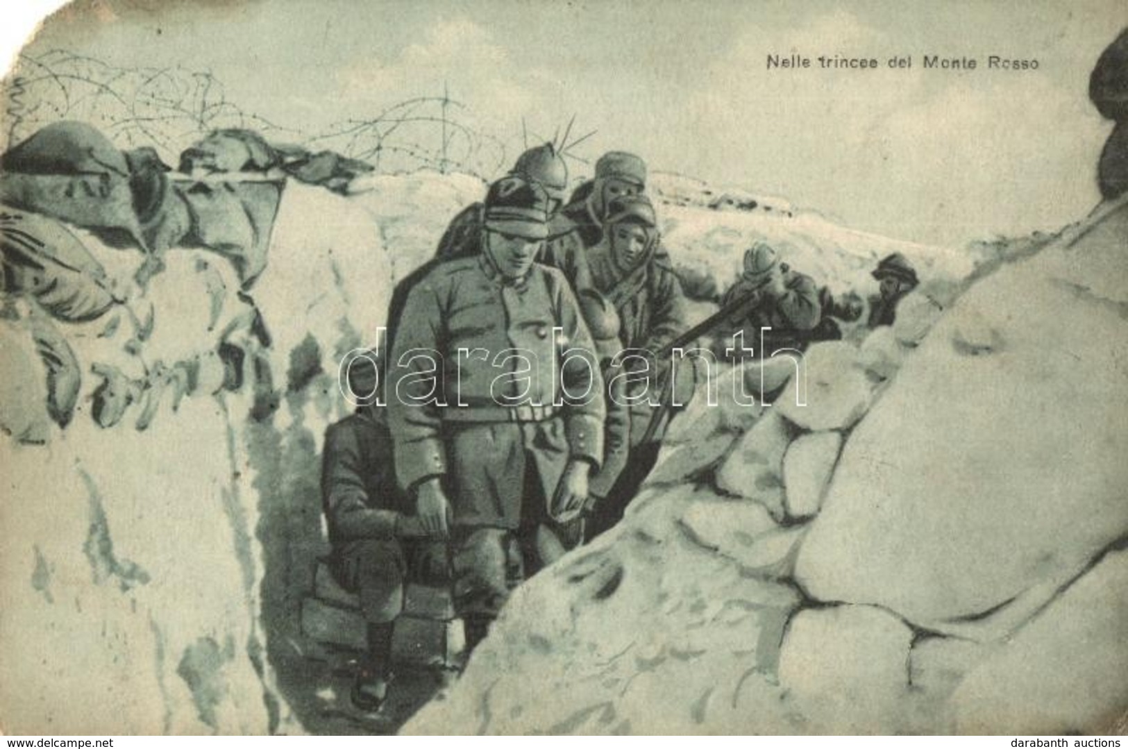 * T4 Nelle Trincee Del Monte Rosso / WWI Italian Trench In The Mountain  (EM) - Ohne Zuordnung