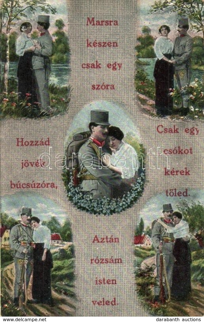 T2 WWI K.u.k. Military Romantic Art Postcard. O.K.W. 389. - Ohne Zuordnung