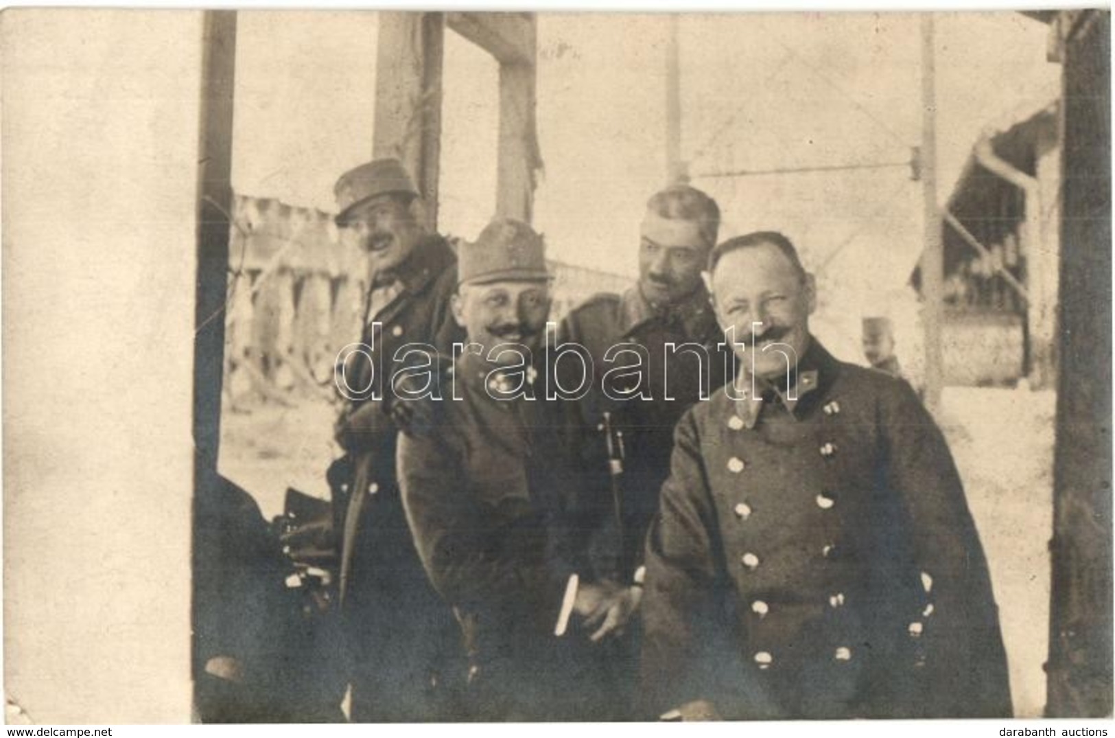 * T2 ~1916 Els? Világháborús Katonai Lap, Katonák / WWI K.u.K. Military, Soldiers, Salgó Photo - Ohne Zuordnung