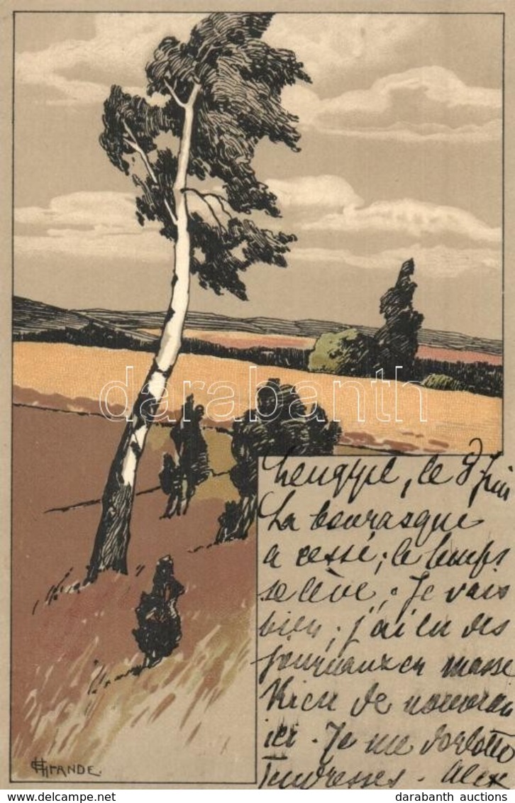 T2 Litho Art Postcard. Meissner & Buch Künstler-Postkarten Serie 1370. - Gróf Nagyapponyi Apponyi Sándornak Címezve / Ad - Unclassified