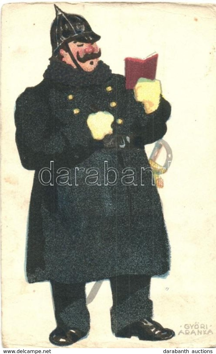 * T3 Budapesti Alakok / Ungarische Werkstätte, Hungarian Art Postcard. S: Gy?ri Aranka (kopott Szélek / Worn Edges) - Ohne Zuordnung