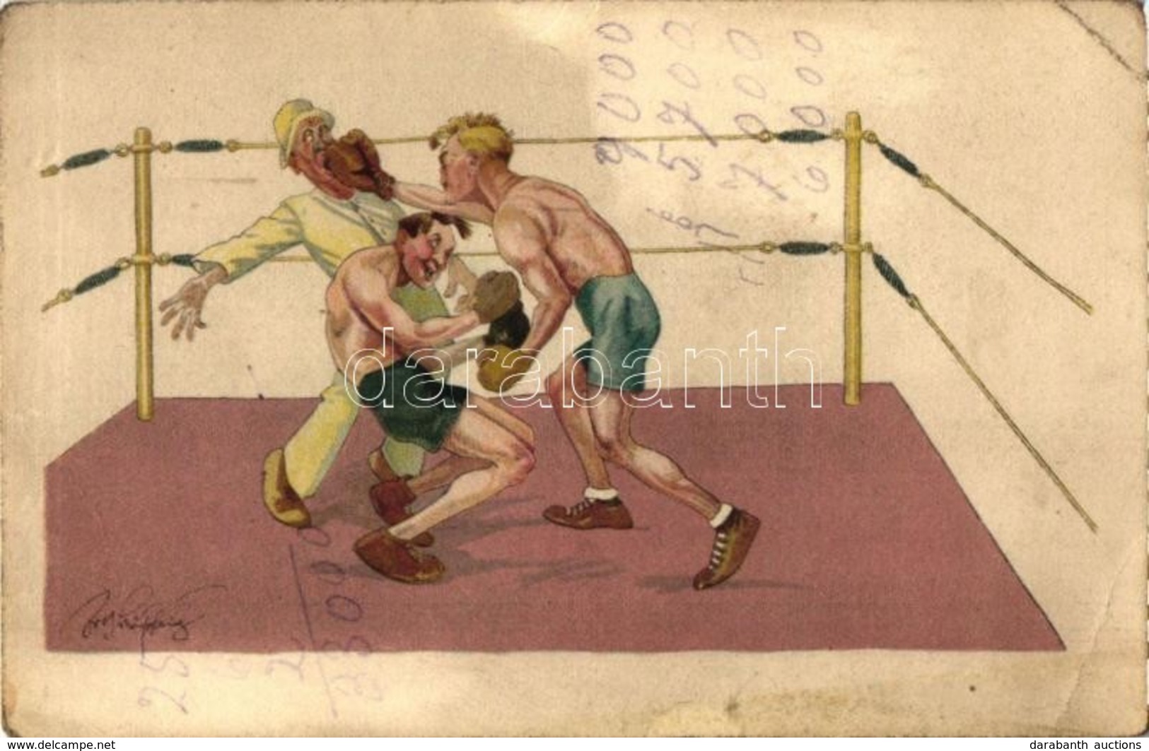 * T3/T4 Boxing Match, B.K.W.I. 278-4. S: Schönplug (fa) - Unclassified