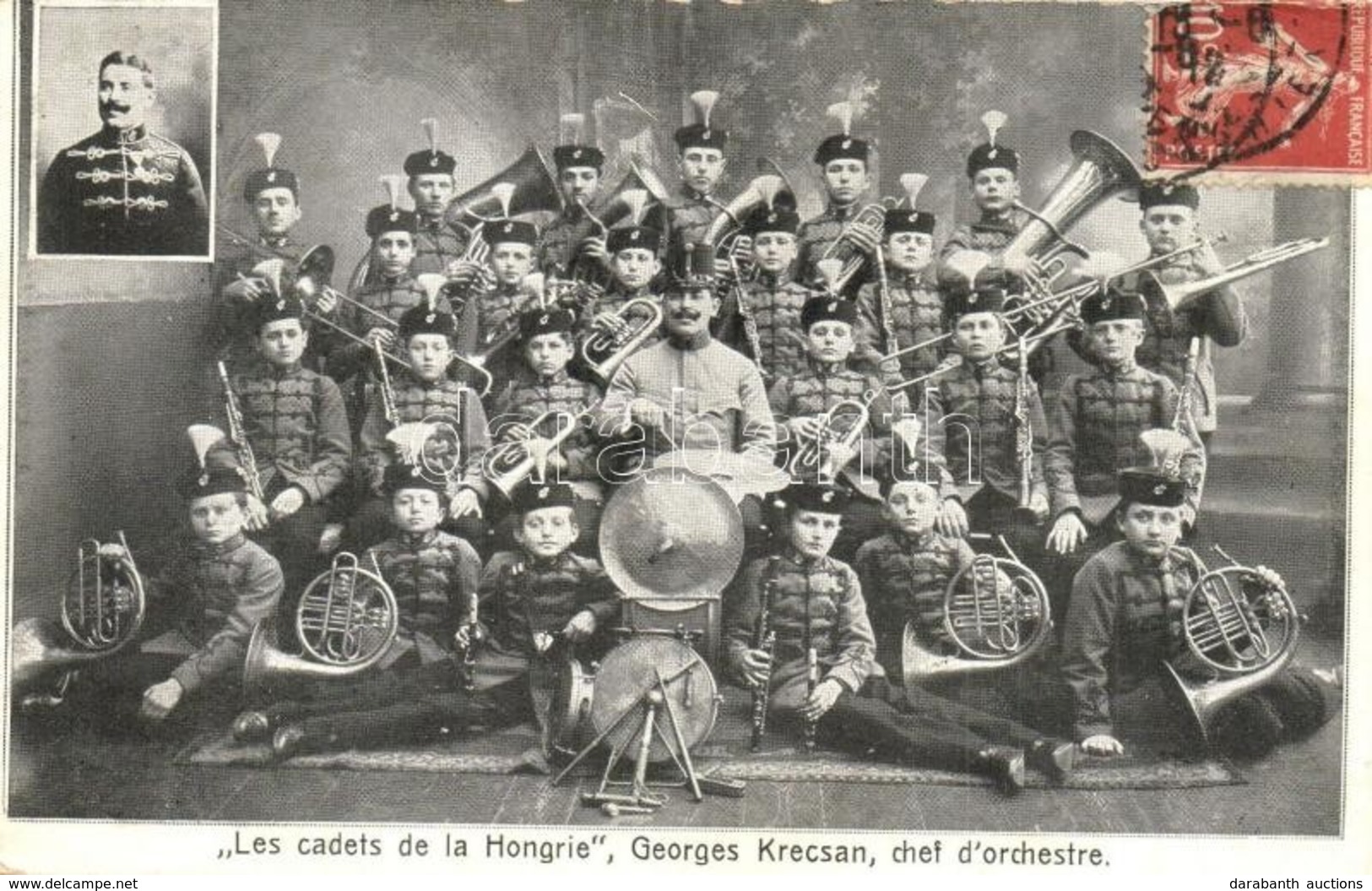 T2 'Les Cadets De La Hongrie', Georges Krecsan, Chef D'orchestre / The Cadets Of Hungary, Hungarian Boys Music Band, TCV - Ohne Zuordnung