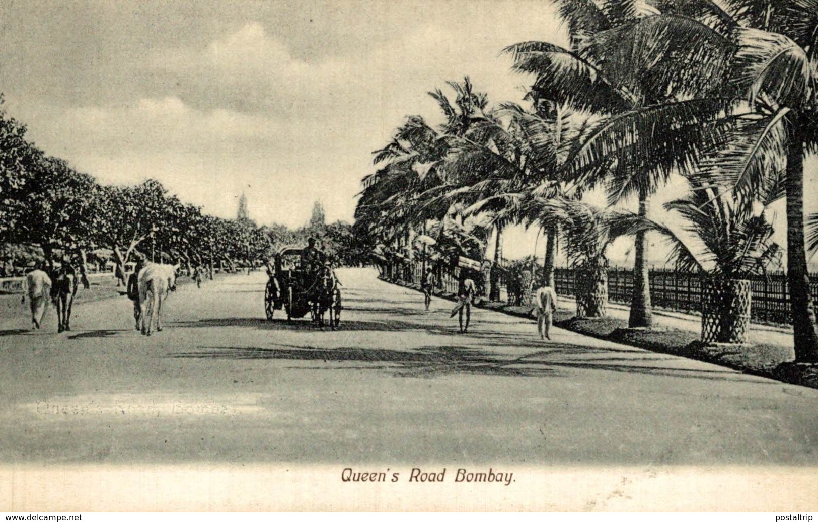 Queen's Road Bombay  INDIA INDIEN INDE - India