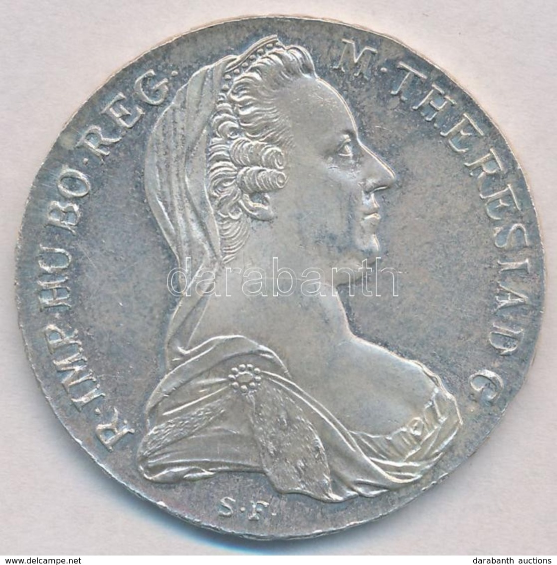 Ausztria 1780SF Tallér Ag 'Mária Terézia' Utánveret T:1- Kis Patina
Austria 1780SF Thaler Ag 'Maria Theresia' Restrike C - Ohne Zuordnung