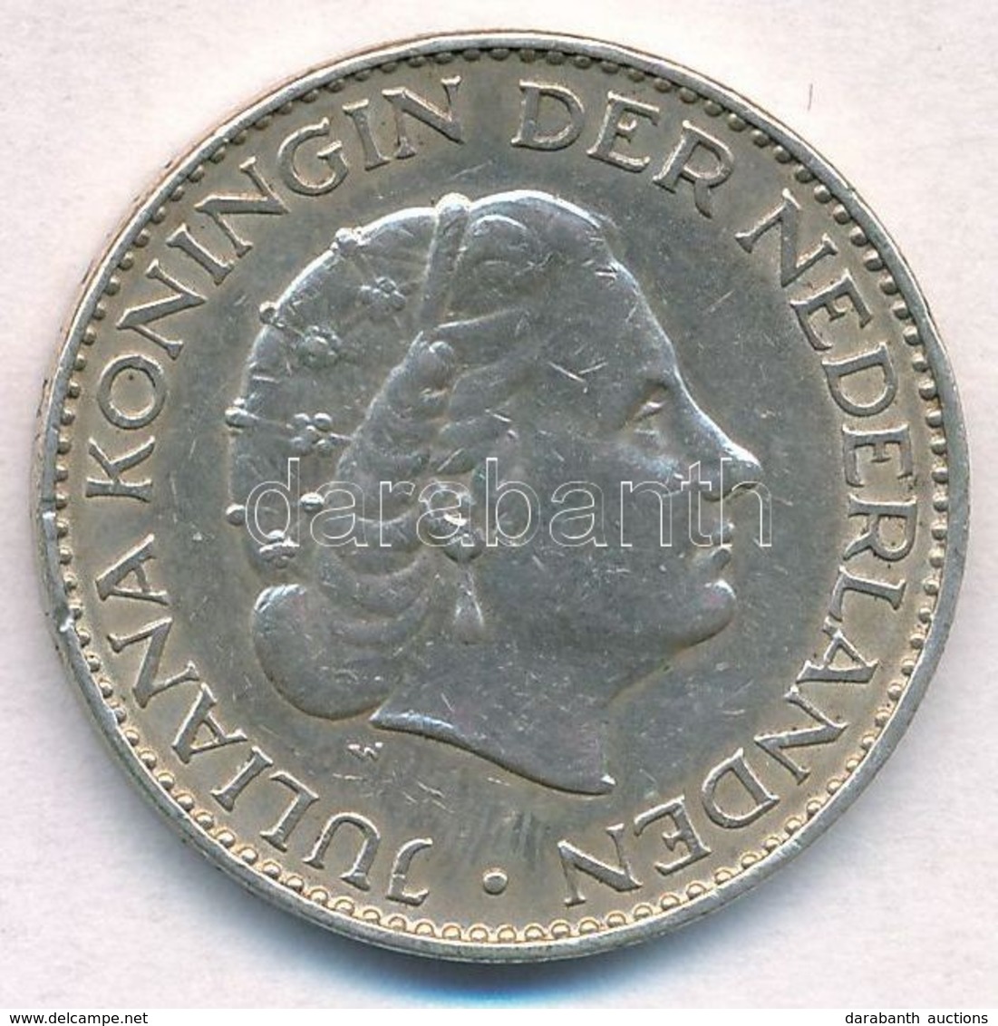 Hollandia 1964. 1G Ag 'I. Julianna' T:2
Netherlands 1964. 1 Gulden Ag 'Juliana' C:XF - Ohne Zuordnung