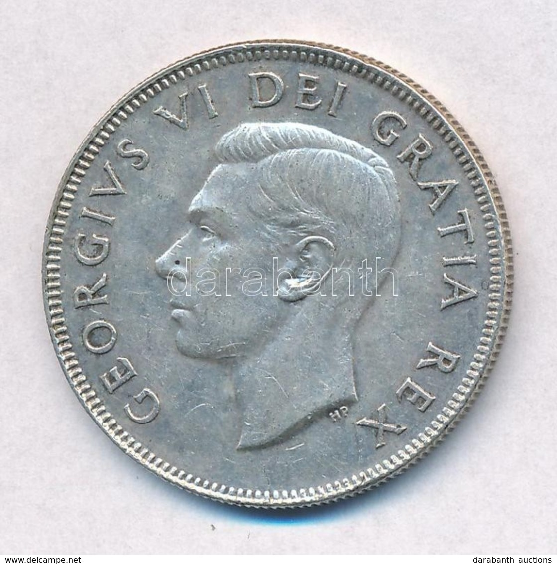 Kanada 1951. 50c Ag 'VI. György' T:2
Canada 1951. 50 Cents Ag 'George VI' C:XF - Non Classés