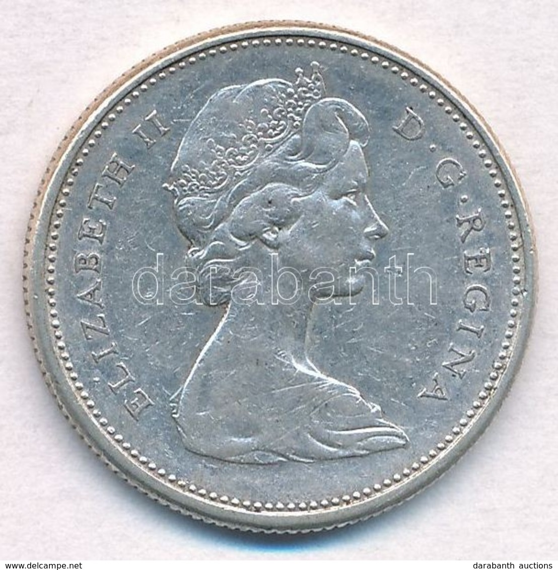 Kanada 1966. 25c Ag 'II. Erzsébet' T:2
Canada 1966. 25 Cents Ag 'Elizabeth II' C:XF
Krause KM#62 - Non Classés