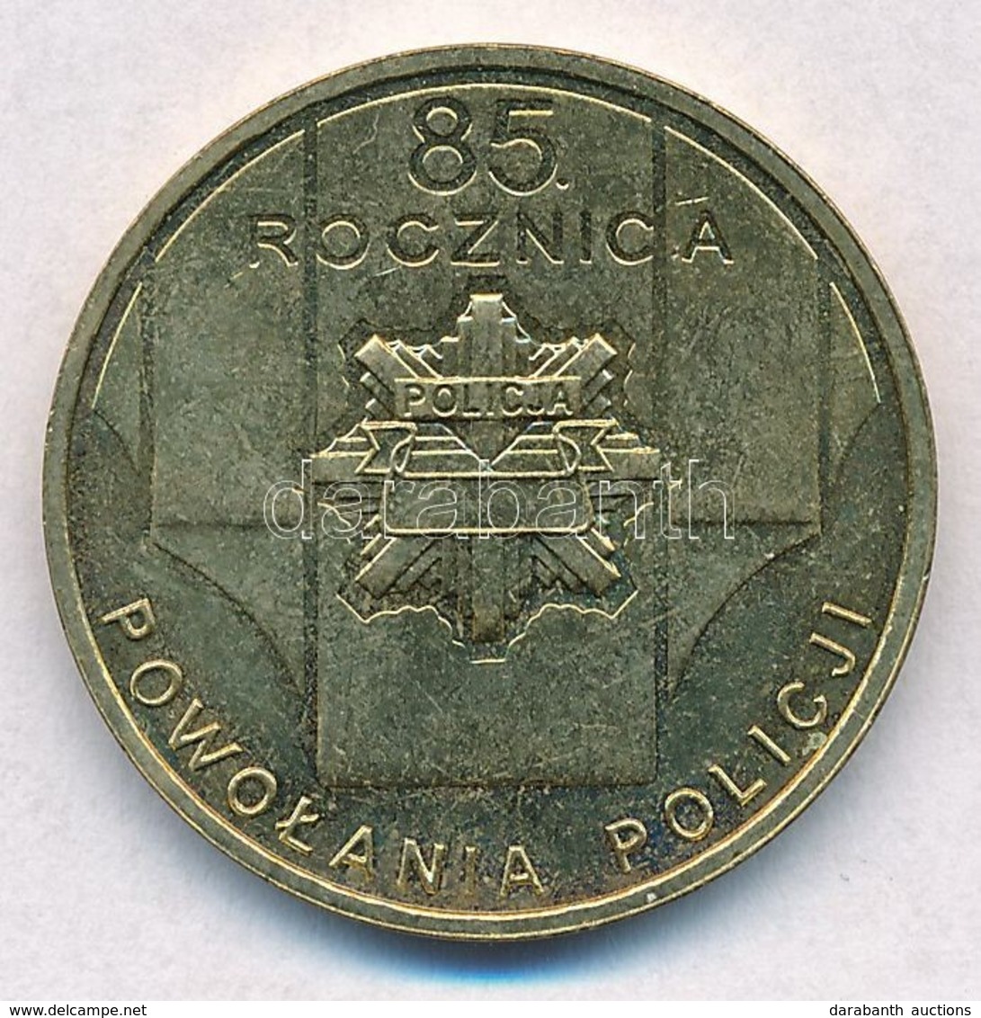 Lengyelország 2004. 2Zl Sárgaréz 'Lengyel Rend?rség 85. évfordulója' T:1 
Poland 2004. 2 Zlotych Brass 'Polish Police 85 - Non Classés
